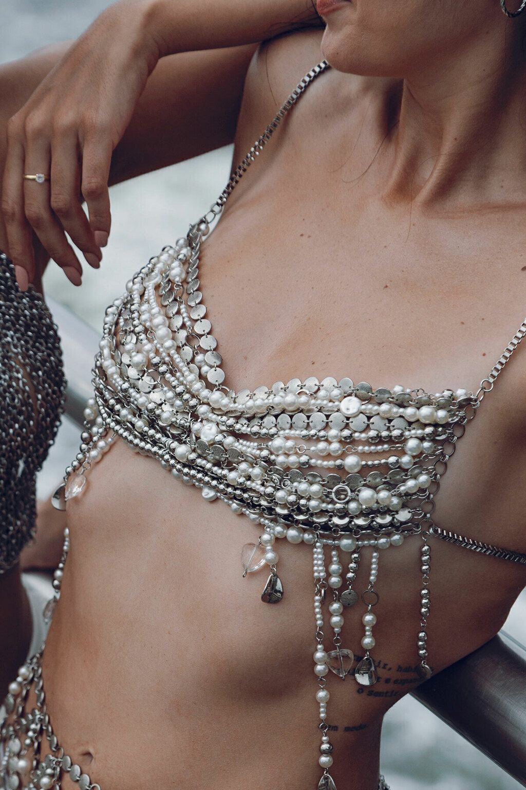 Reggiseno gioiello artigianale MADE IN ITALY SU MISURA